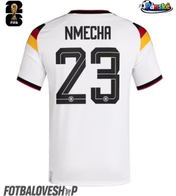Německo Felix Nmecha #23 Domácí Dres MS 2026 Krátký Rukáv